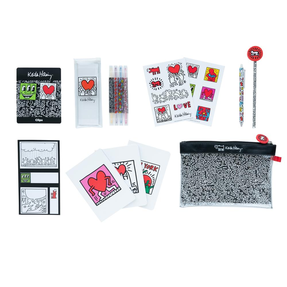 Grupo Erik Keith Haring Ensemble de papeterie - Multicolore